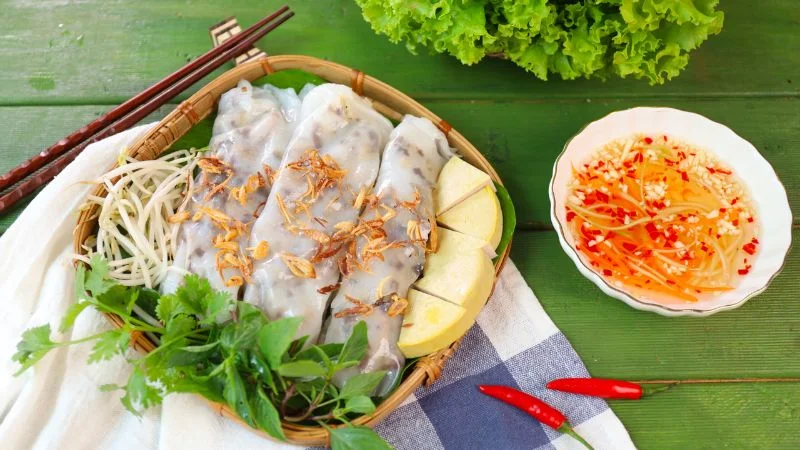 Ăn bánh cuốn có béo không?